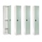 Adiroffice 12 in W, 12 in D, 72 in H, Steel ADI629-201-MGRN-PKG-4 - alternate 1